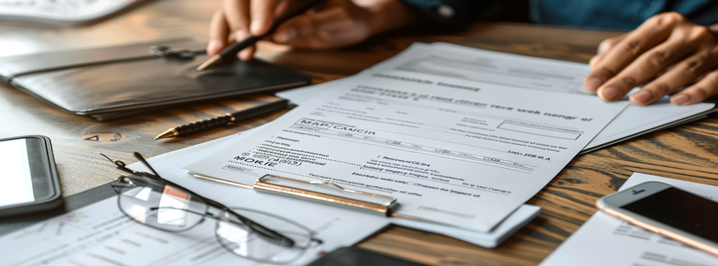 Documentos necesarios para la solicitud
