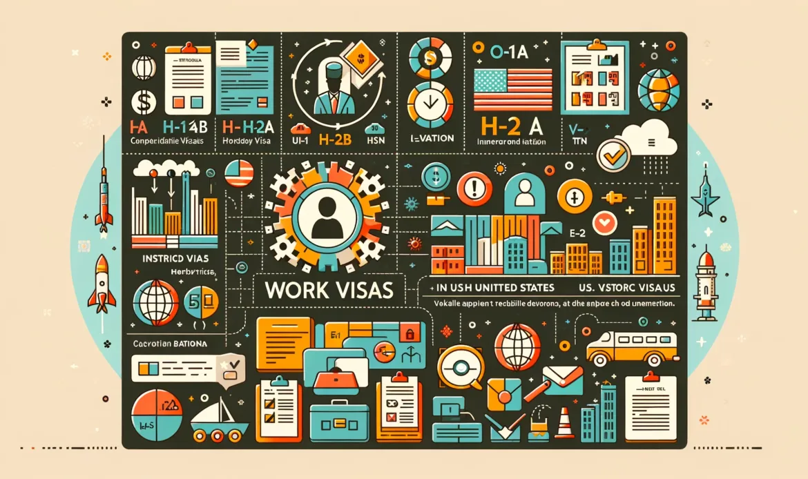 Tipos de Visas de Trabajo en Estados Unidos